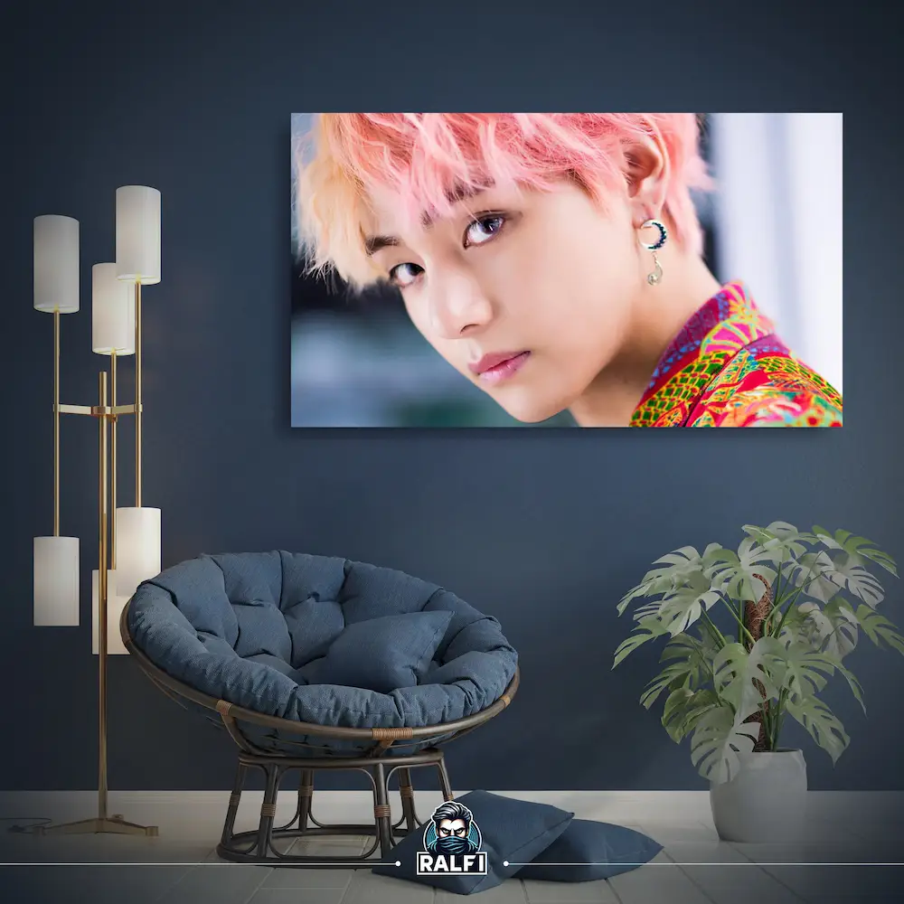 kim tae hyung- MKK1 خرید قاب عکس کیم تهیونگ