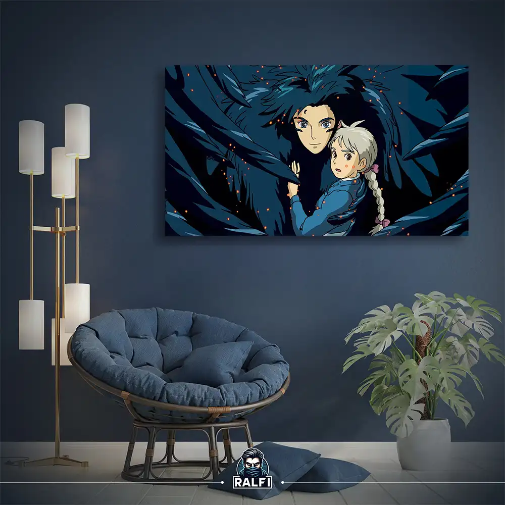 Howl's Moving Castle- AHM5 خرید قاب عکس قلعه متحرک هاول