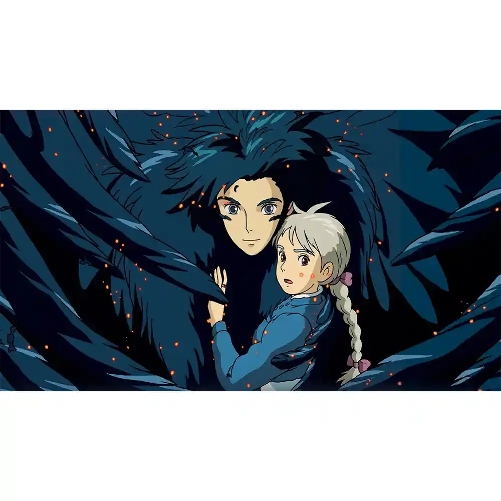 Howl's Moving Castle خرید تابلو شاسی قلعه هاول