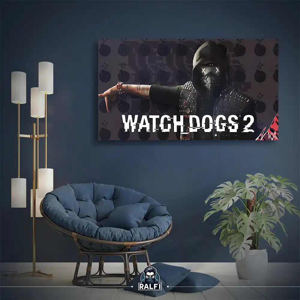 Dog watch-DOG4 خرید قاب عکس Watch Dogs