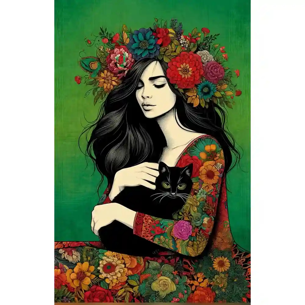art girl22 خرید تابلو شاسی دختر ایرانی