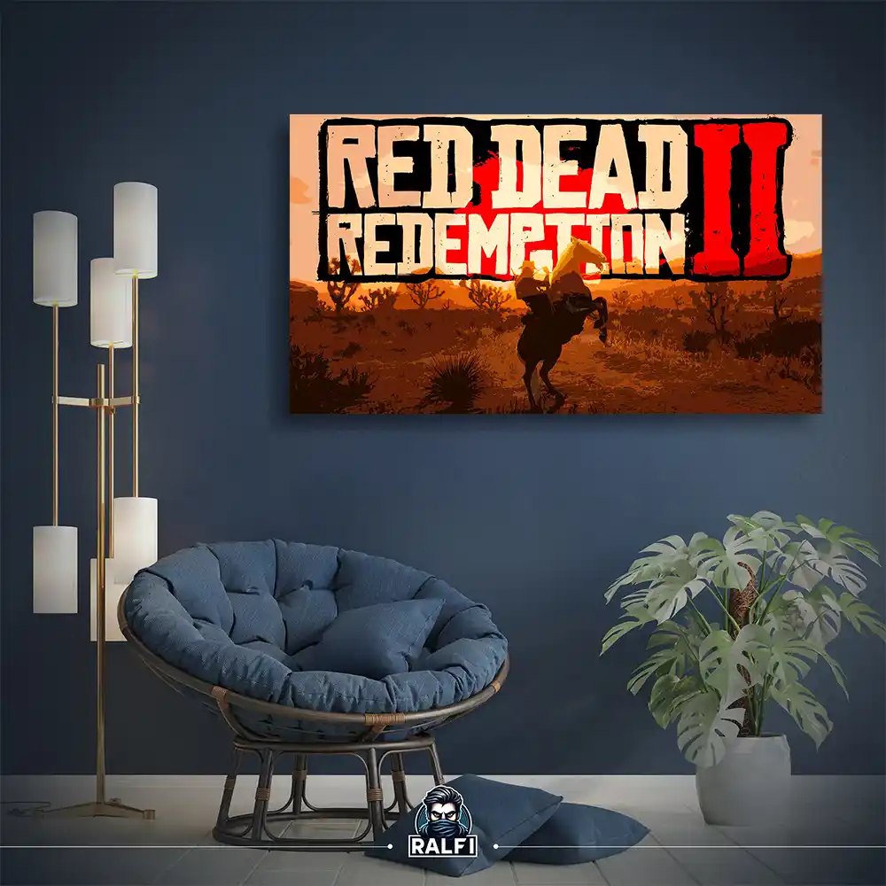 خرید تابلو شاسی Red Dead Redemption