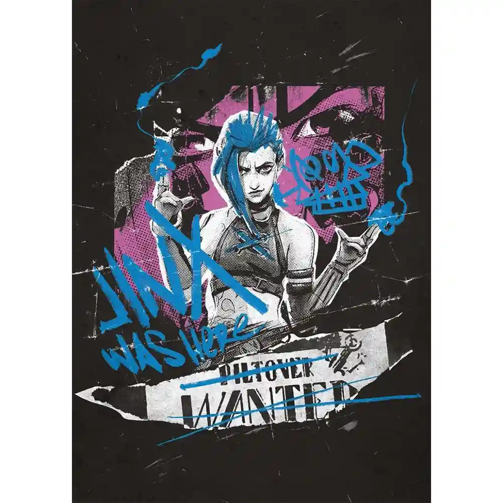 jinx arcane خرید قاب عکس آرکین