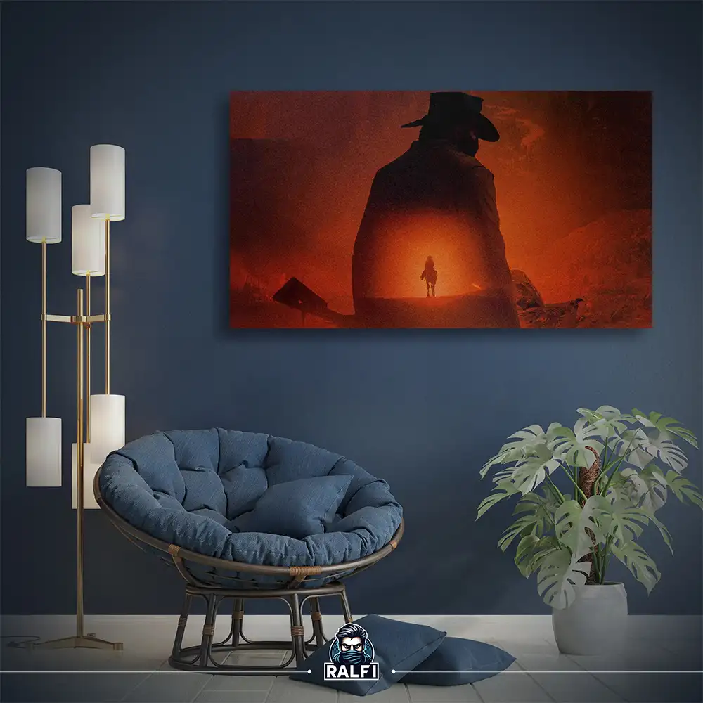 خرید تابلو شاسی Red Dead Redemption