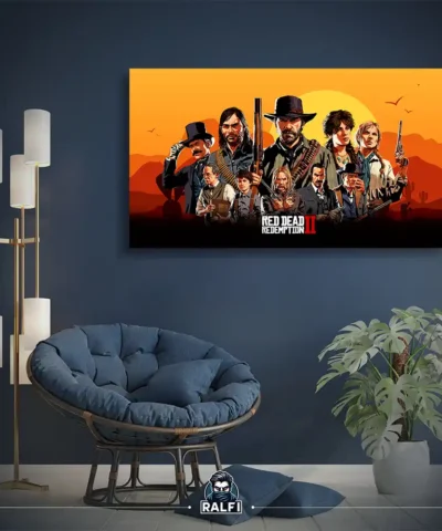 خرید تابلو شاسی Red Dead Redemption